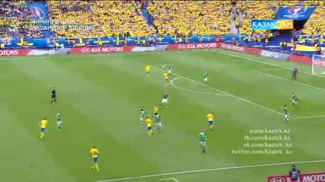 UEFA EURO 2016. Ирландия - Швеция. Ойынға шолу (14.06.2016)