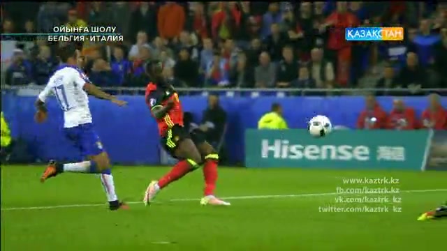 UEFA EURO 2016. Бельгия - Италия. Ойынға шолу (14.06.2016)