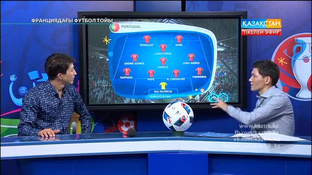 ФУТБОЛ. UEFA EURO 2016. «ФРАНЦИЯДАҒЫ ФУТБОЛ ТОЙЫ». ТІКЕЛЕЙ ЭФИР. 14.06.2016. 00:30