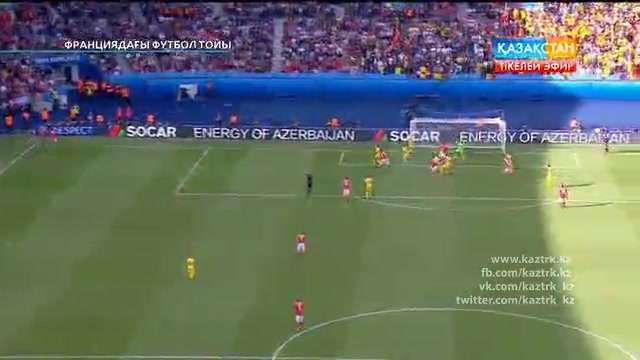 ФУТБОЛ. UEFA EURO 2016. «ФРАНЦИЯДАҒЫ ФУТБОЛ ТОЙЫ». 15.06.2016. 00:00