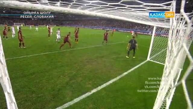UEFA EURO 2016. Ресей - Словакия. Ойынға шолу (16.06.2016)