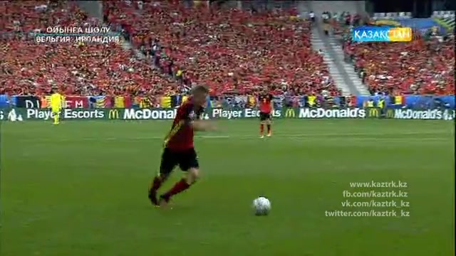 UEFA EURO 2016. Бельгия - Ирландия. Ойынға шолу (19.06.2016)