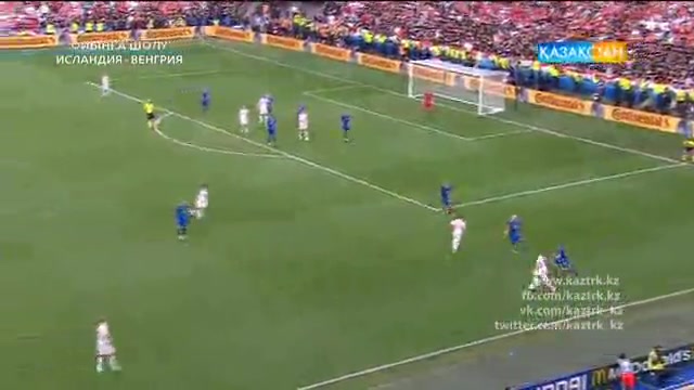 UEFA EURO 2016. Исландия - Венгрия. Ойынға шолу (19.06.2016)