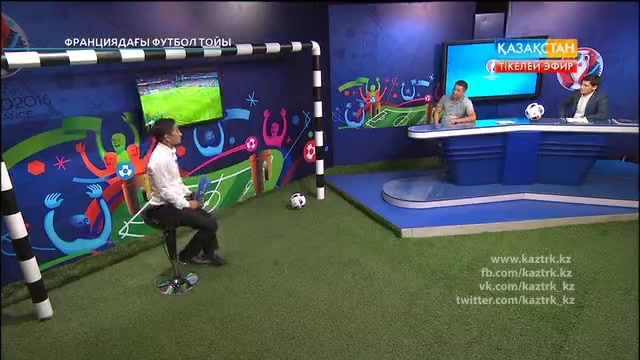 ФУТБОЛ. UEFA EURO 2016. «ФРАНЦИЯДАҒЫ ФУТБОЛ ТОЙЫ». ТІКЕЛЕЙ ЭФИР. 25.06.2016. 03:00