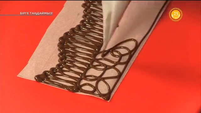 Десертті шоколадпен әрлеу тәсілдері