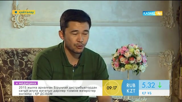 Театр және кино актері Еркебұлан Дайыров - «Таңшолпан» студиясында қонақта