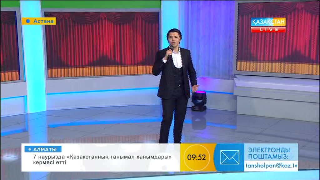 Әнші Жанабай Өтегенов: Жиын-тойларда халық әндеріме жиі таңданыс білдіреді