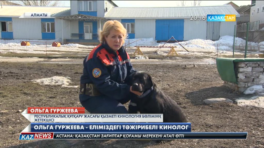 Ольга Гуржеева - еліміздегі тәжірибелі кинолог