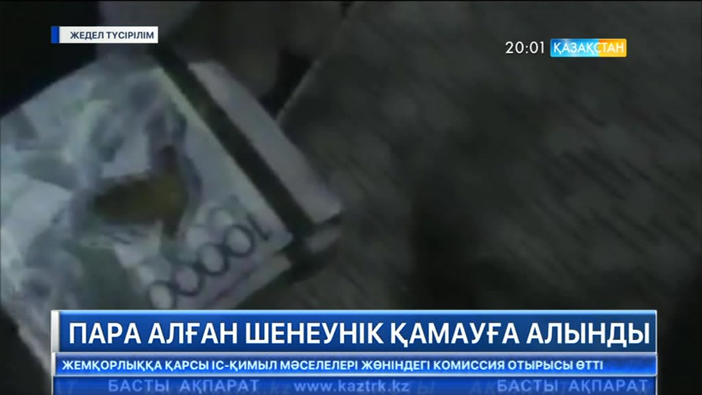 Азаматтық қоғам жөніндегі комитет төрағасының орынбасары Бауыржан Мусин парамен ұсталды