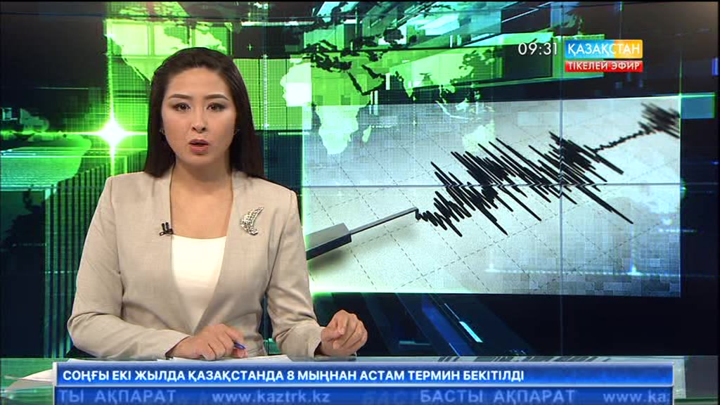 Шығыс Қазақстанда қуаты 6,3 баллдық жер сілкінісі болды