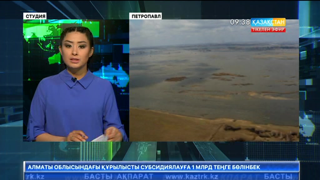 Есіл өзенінің деңгейі көтерілді