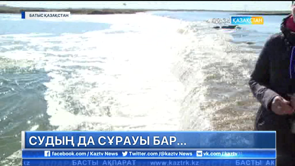 Жайықтың деңгейі көтерілсе, саяжайларды су басуы ықтимал