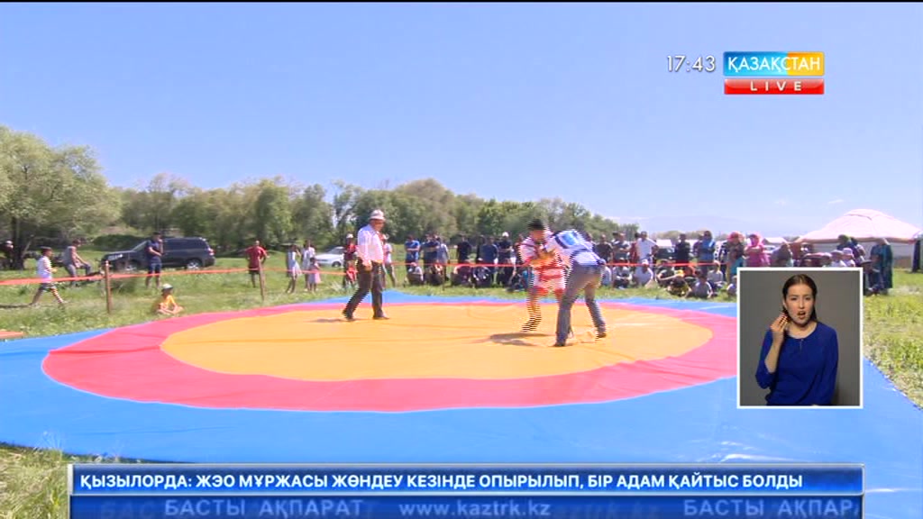 Алматы облысында Ж.Үшкемпіровтің мерейтойына орай ұлттық спорт түрлерінен турнир өтті