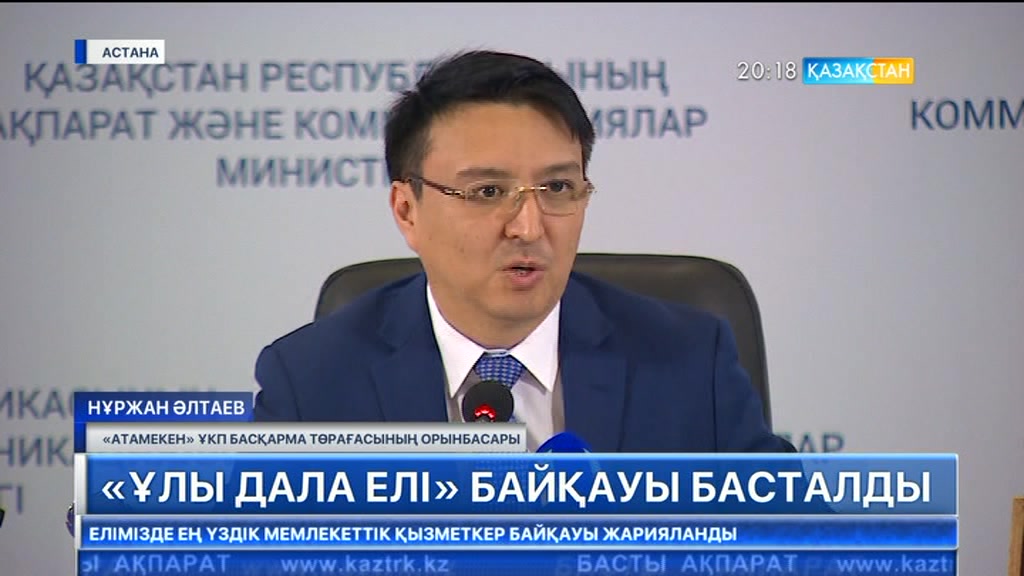 «Ұлы дала елі» байқауы басталды