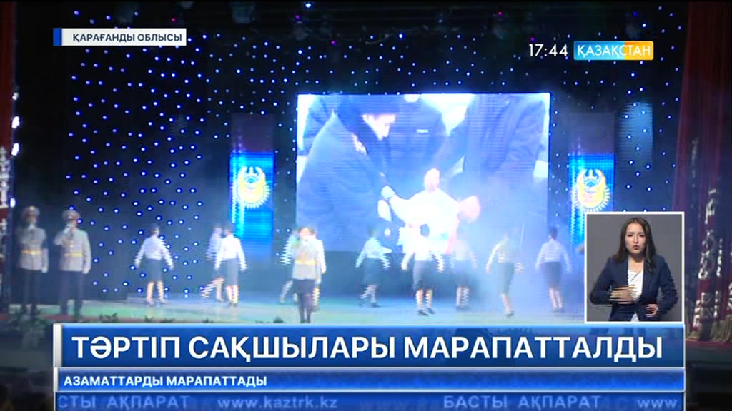 Қызмет барысында қазақ тапқан тәртіп сақшылары туралы фильм түсірілуде