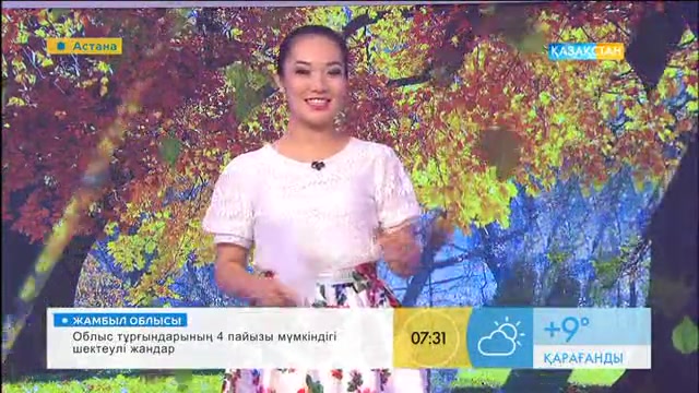 Таңғы ақпаратты-сазды бағдарлама (07.10.2016)