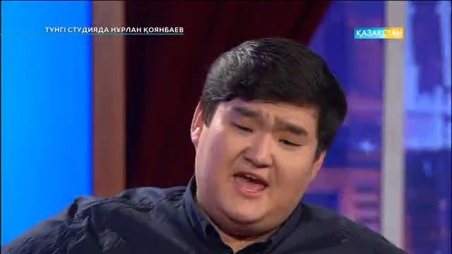 Районы фильмінің актерлері. Түнгі студияда Нұрлан Қоянбаев