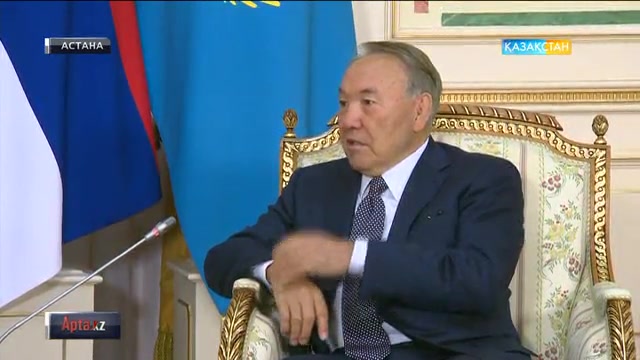 Елбасы елімізге ресми сапармен келген Сербия Премьері А.Вучичті қабылдап, екіжақты келіссөздер жүргізді