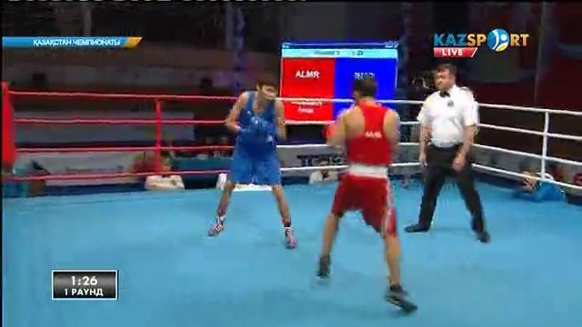 Бокстан Қазақстан чемпионаты: Әнуар Мұзапаров (52 кг) алғашқы айналымда жеңіске жетті