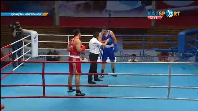 Бокстан Қазақстан чемпионаты: Нұржан Бекзатов (+91 кг) барлық мәселені бірінші раундта шешті
