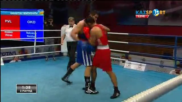 Бокстан Қазақстан чемпионаты. Жартылай финал. +91 кг