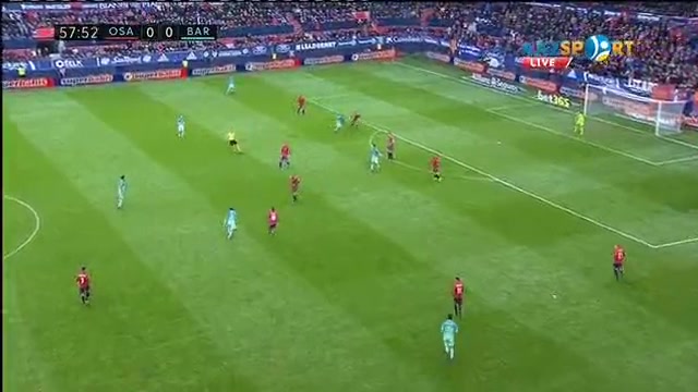 «Осасуна» - «Барселона»: Луис Суарестің голы - 0:1