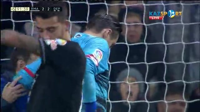 «Реал» - «Депортиво»: Серхио Рамостың голы - 3:2