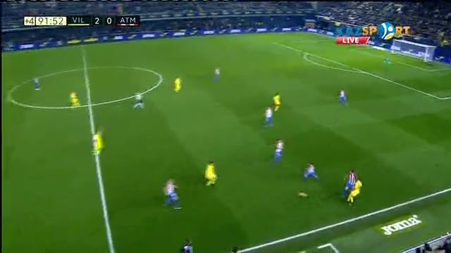 «Вильярреал»- «Атлетико»: Роберто Сорианоның голы - 3:0