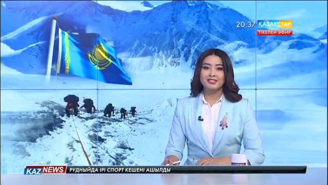 «Тәуелсіздік полюсі» Винсон шыңына көк Туымызды тікті