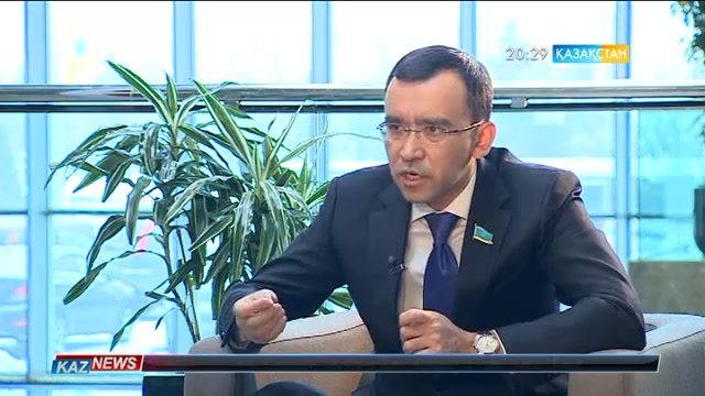 Мәжіліс депутаты Мәулен Әшімбаев Ұлттық арнаға арнайы сұхбат берді