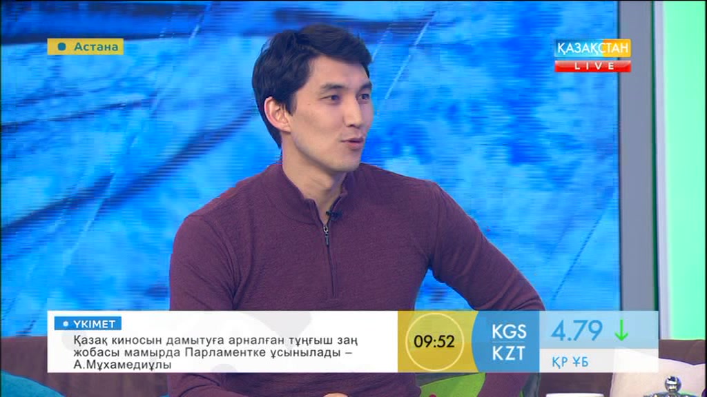 Актер Әділ Ахметов «Таңшолпанда» қонақта