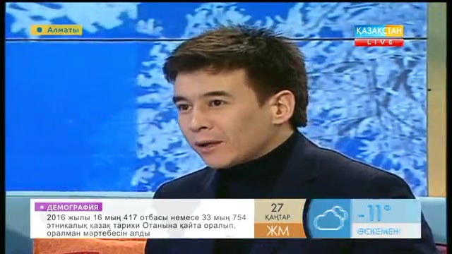 Таңғы ақпаратты-сазды бағдарлама (27.01.2017)