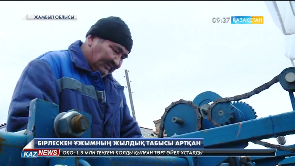 Жамбыл облысындағы кооперативтер еңбек өнімділігін арттырмақ