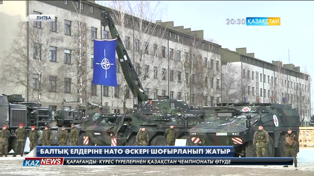 Балтық елдеріне НАТО әскері шоғырланып жатыр