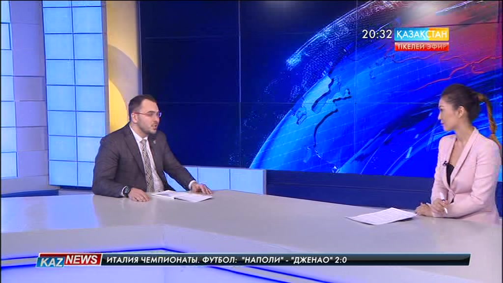 Студия қонағы - «Орталық коммуникациялар қызметі» РММ директоры Евгений Кочетов